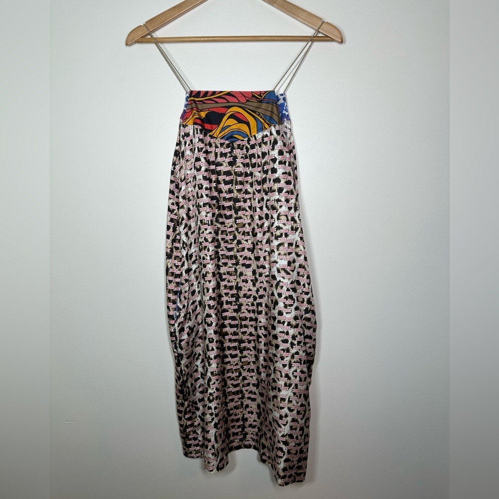 La Prestic Ouiston Femme Kiss‎ Love Printed Mini Dress Size 1 (US 6)